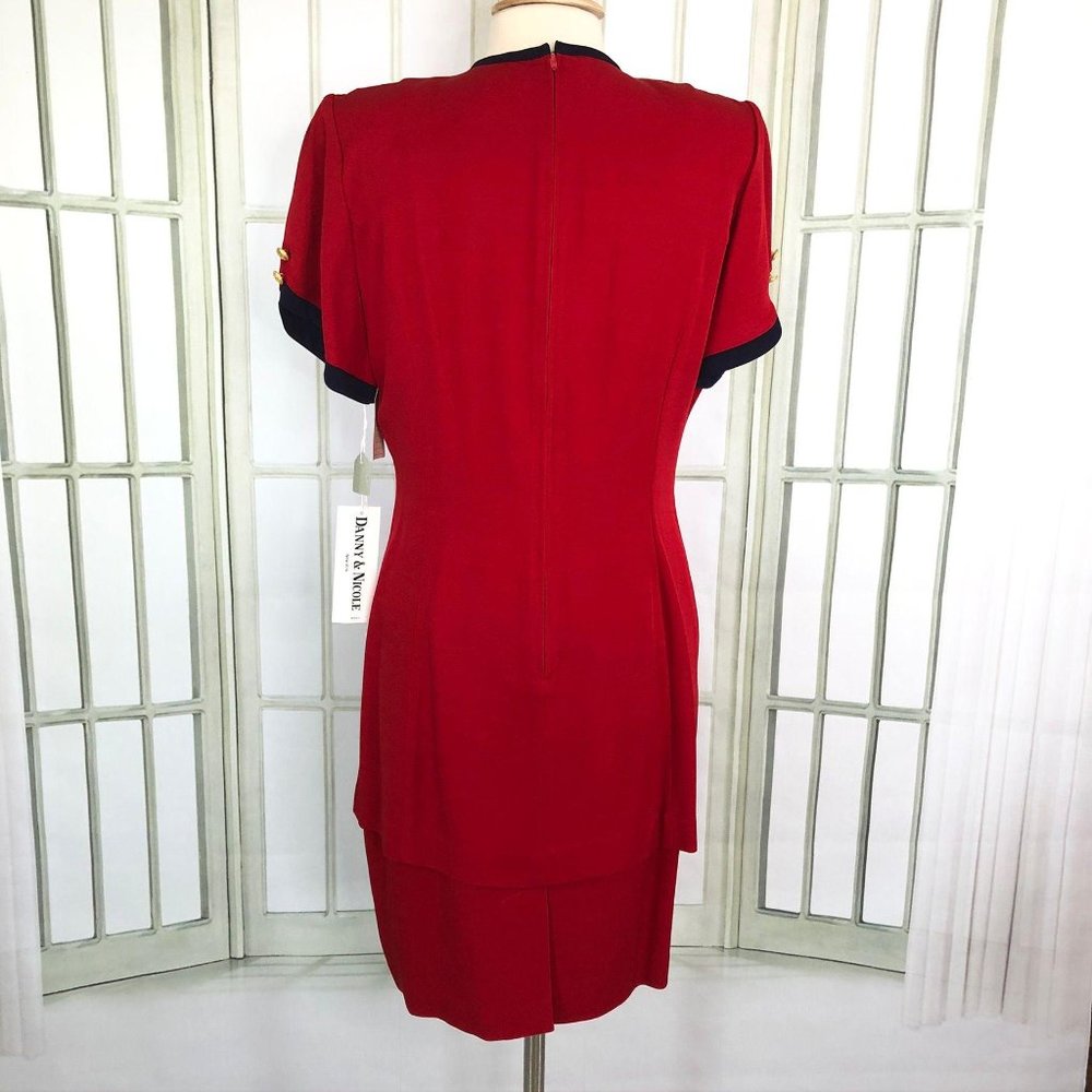 Danny & Nicole Shift Business Dress Lagenlook - Picture 2 of 9